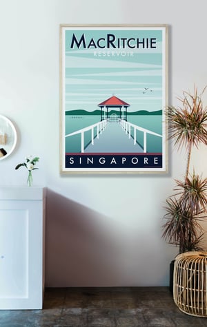 Image of MacRitchie Pier Poster