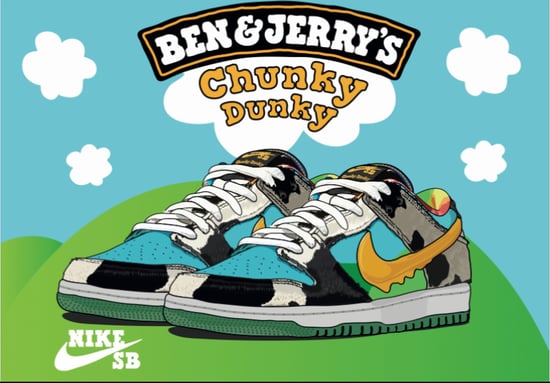 ben n jerry shoe