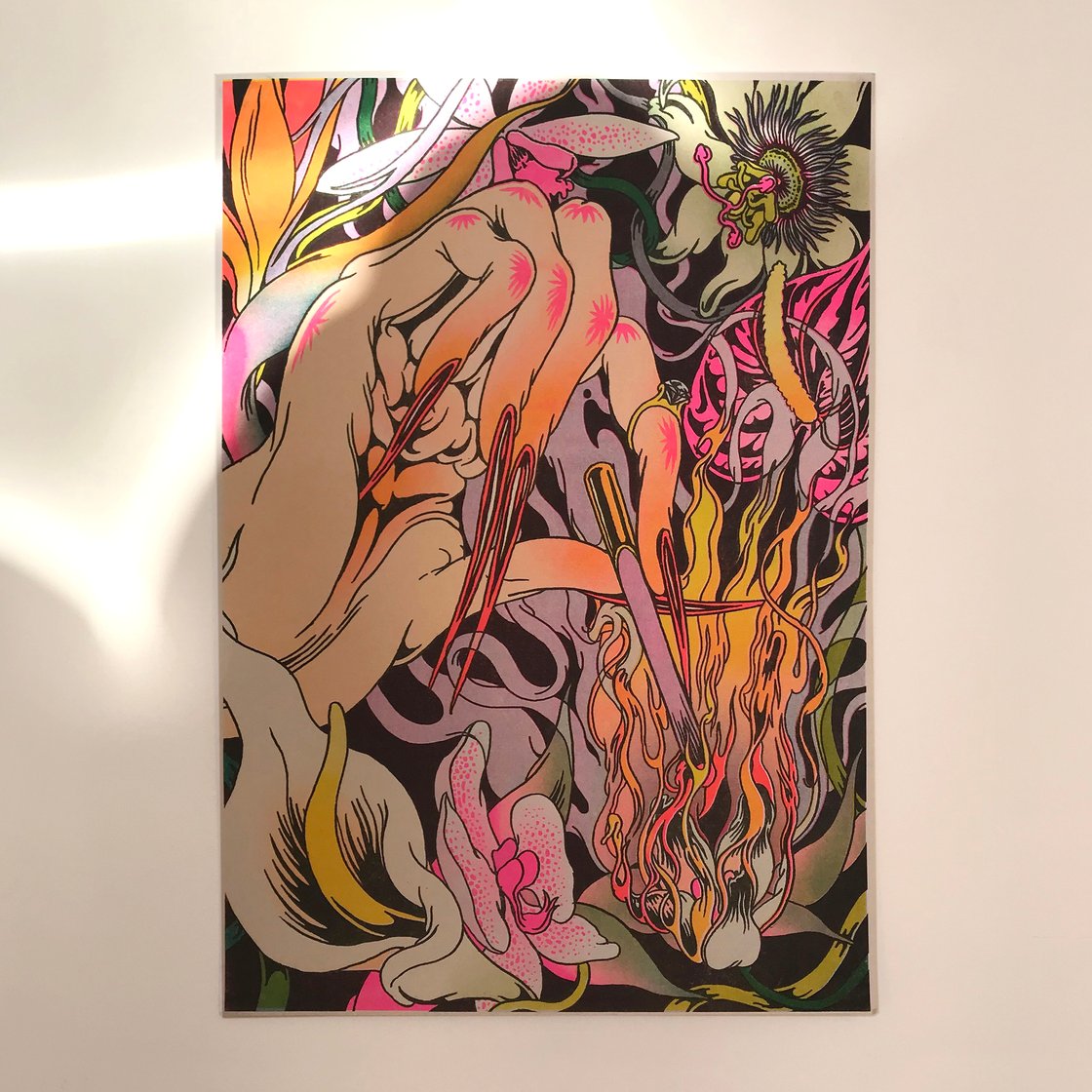 Image of Flower Riso Print