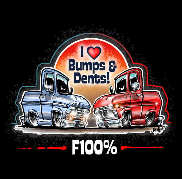 Image of BUMPS AND DENTS...F100%