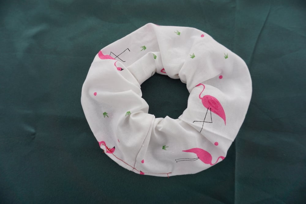 Image of Flamingo Scrunchie