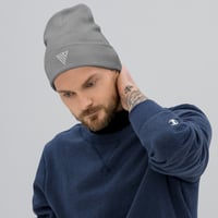 Image 2 of Heart Anthem Logo Embroidered Beanie