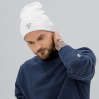 Image 1 of Heart Anthem Logo Embroidered Beanie