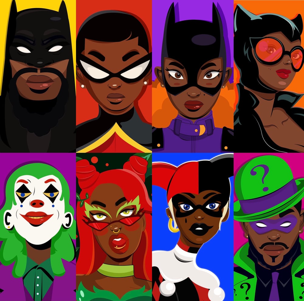 Image of Black Gotham 
