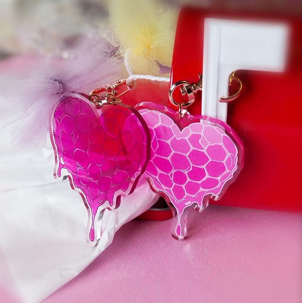 Heart of Liquid Gold Charms