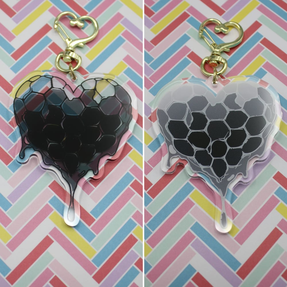 Heart of Liquid Gold Charms
