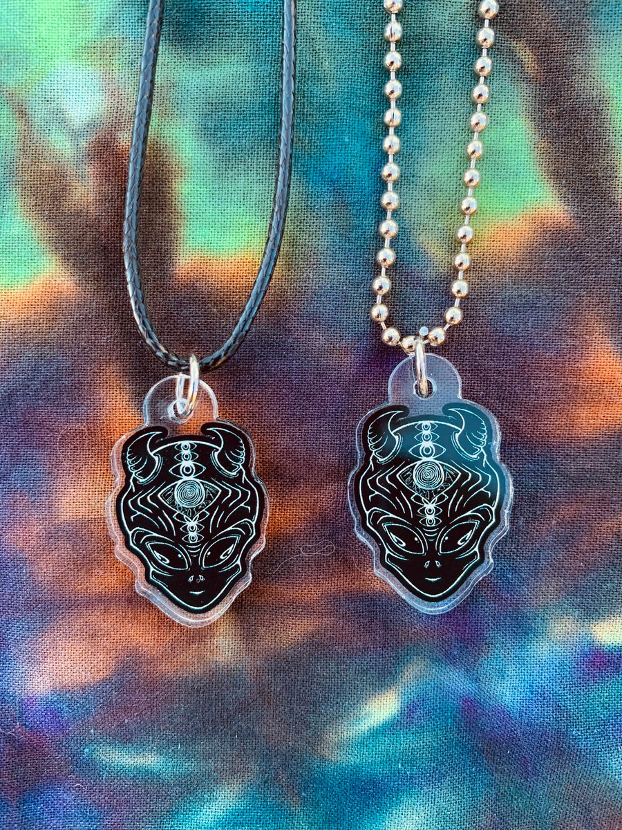 Image of Alien Demon Necklace 