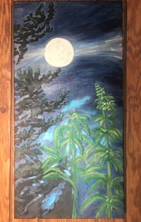 Image 1 of Moonglow | original canvas | SOLD