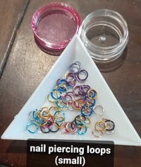Image 1 of Nail piercing  LOOPS
