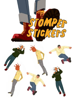 Stomper Stickers Sticker Pack