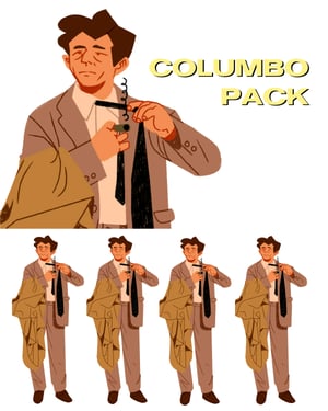 Columbo Sticker Pack