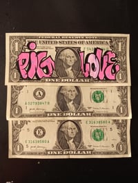 Customized dollar bill