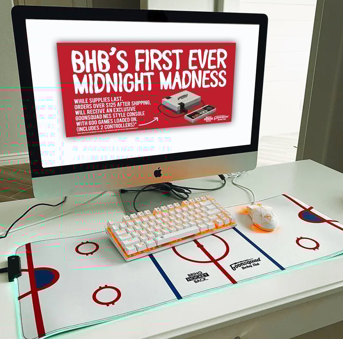 FULL SIZE Luminous Computer / Laptop Pad (RE-STOCK!)