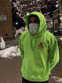  Affection Hoodie - Lime Green Color 