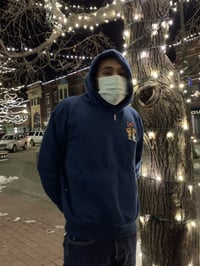  Affection Hoodie - Dark Blue Color 