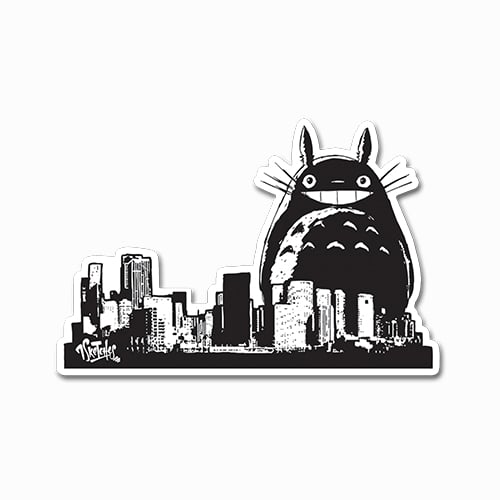 Image of Totoro City Take-Over Sticker