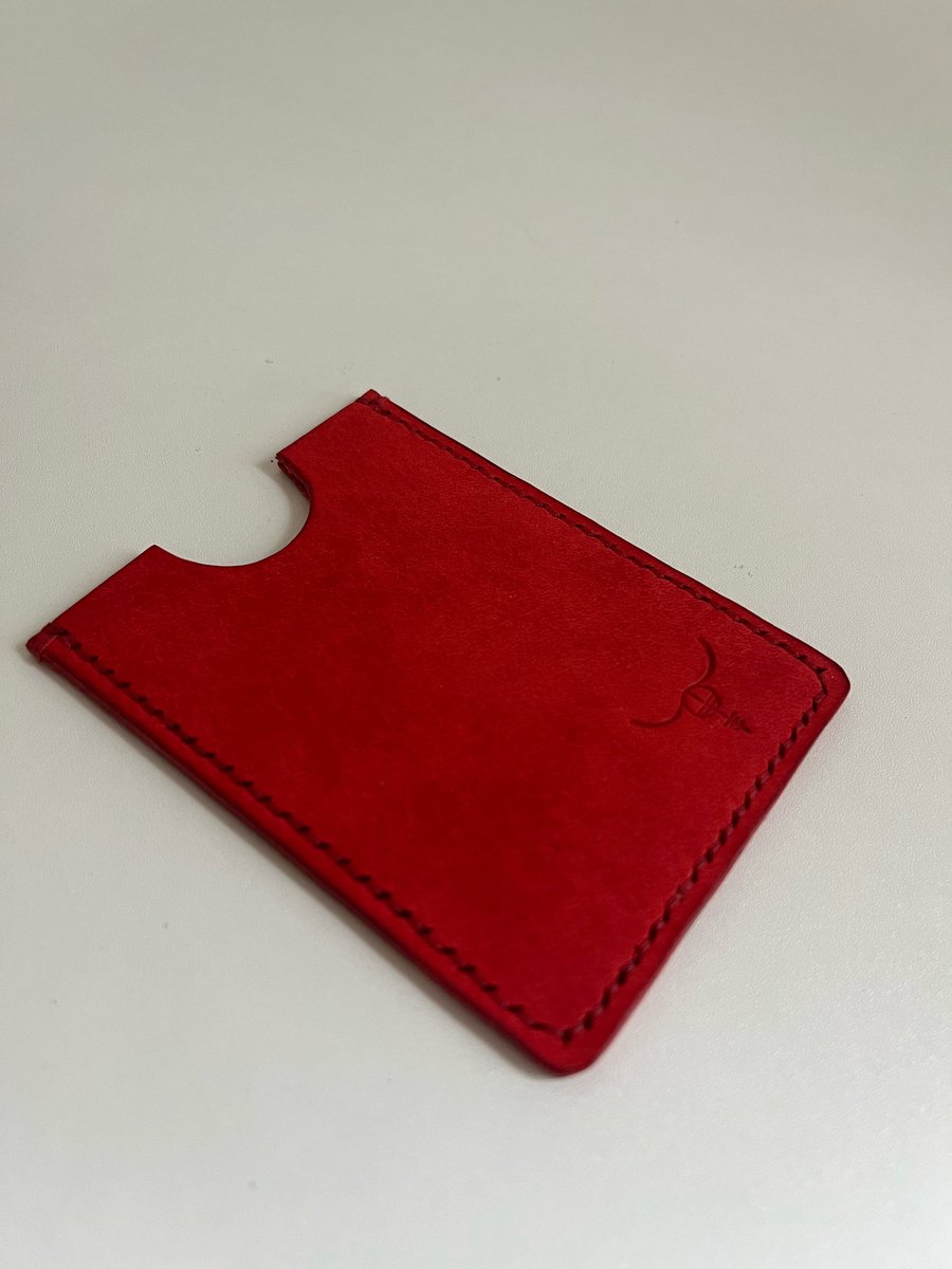 Image of Red Pueblo Cardholder 