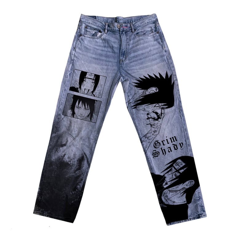 Sasuke and Jeans | GRIMSHADY