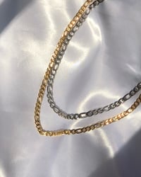 Image 2 of 18k "Link Up" Chain