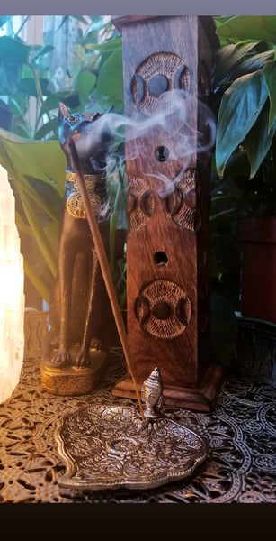 Image of Buddah Insence holder 
