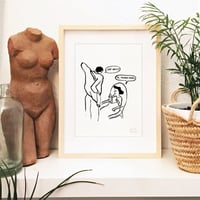 Image 2 of "Me pongo guapa" print