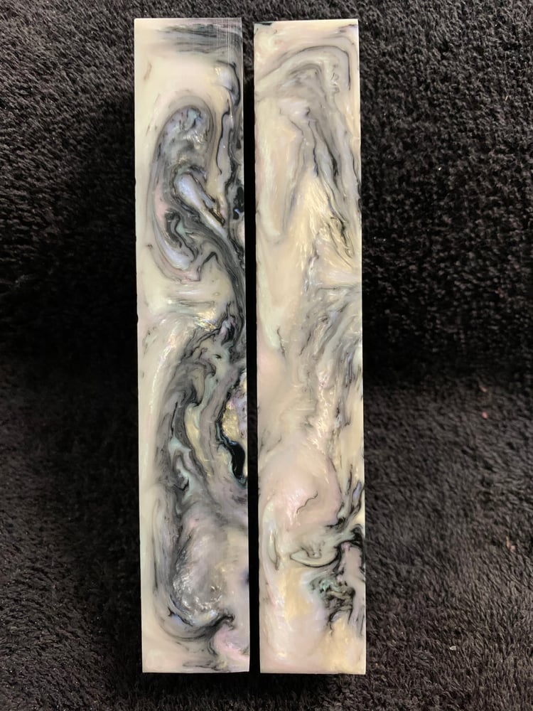 Image of Faux Abalone Resin Pen Blank