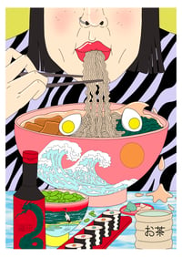 Image 2 of Ramen For One Print