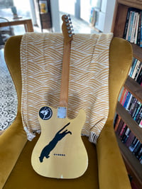 Image 4 of Custom left handed Telecaster Guitar, Blonde