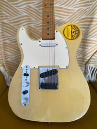 Image 2 of Custom left handed Telecaster Guitar, Blonde