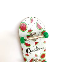 Image 3 of Fingerboard CUSTOM 36mm Pops Watermelon