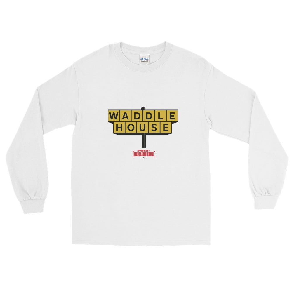 Image of Waddle House Long Sleeve (Adult/White)