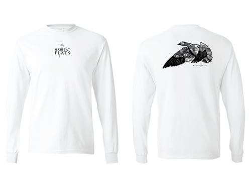 Image of Americana Snow Goose Long Sleeve Shirt