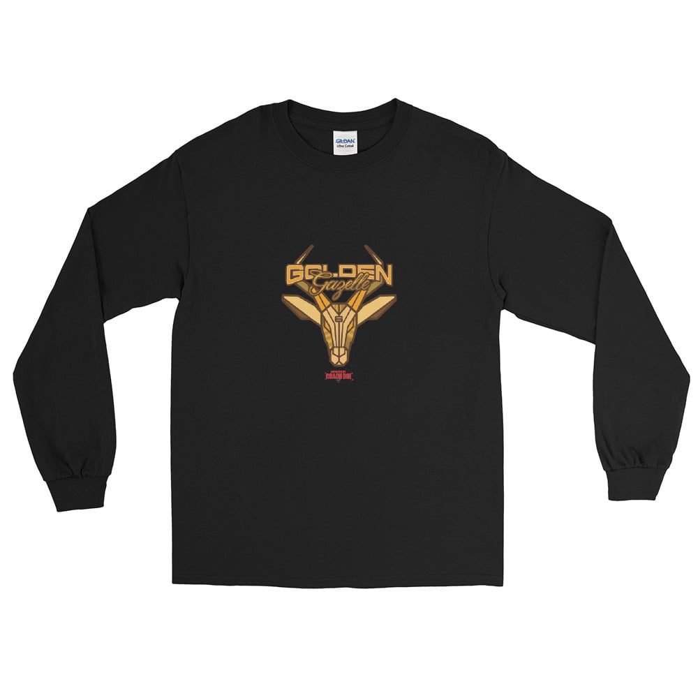 Image of Golden Gazelle Long Sleeve (Adult/Black)