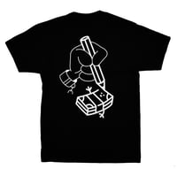Image 1 of HU$TLE SMART T-Shirt - (flokati x esco_zcc)