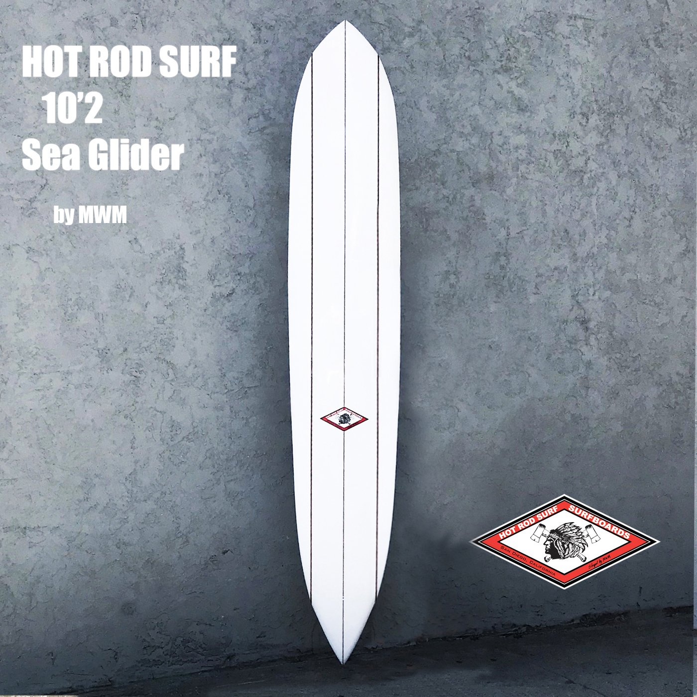 wave rod surfboard