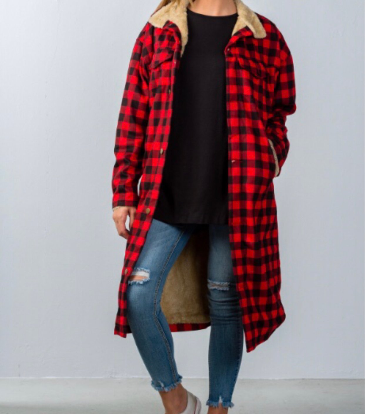 lumberjack blazer
