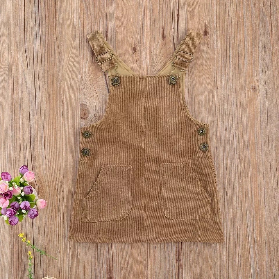 Image of Mumma & Me ‘Harper’ Dungaree Dress