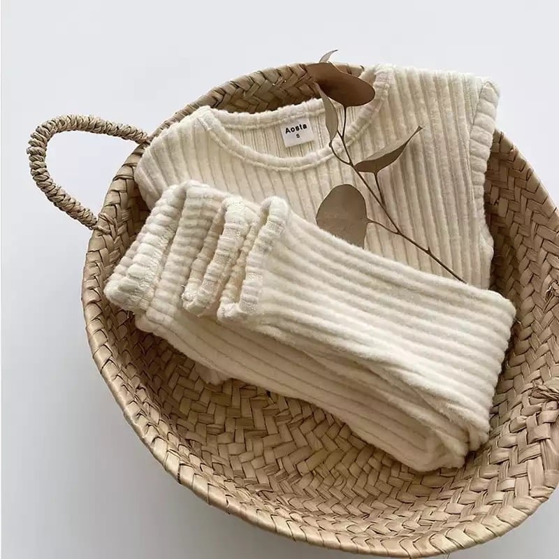 Image of Mumma & Me ‘River’ Ribbed Lounge Set