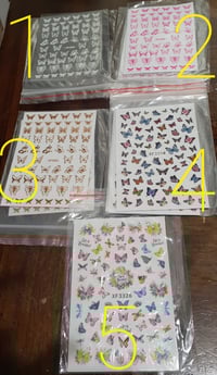 Image 2 of Butterfly  Stickers