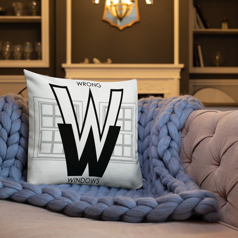 Image of WW Premium Pillow (Logo Variation #2.5)