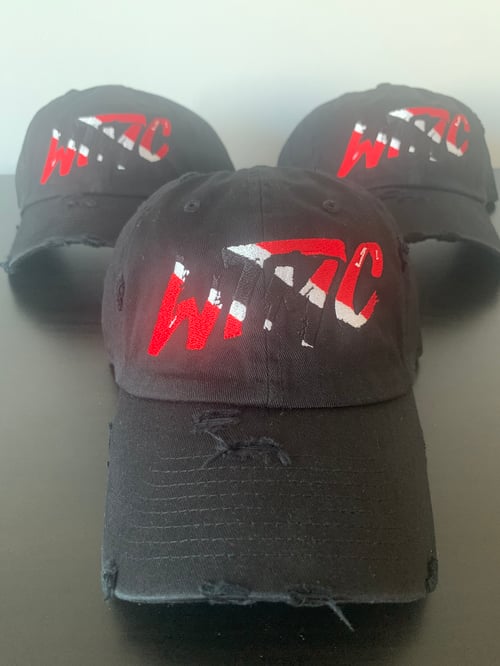 Image of Trini Flag “WTMC” Logo Dad Hat 