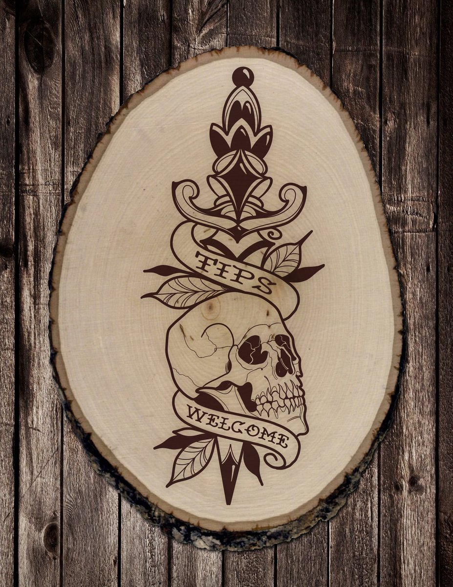 Tips Welcome Plaque | Matt Truiano