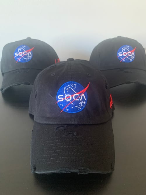 Image of Soca NASA Black Dad Hat