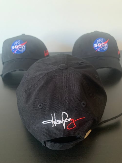 Image of Soca NASA Black Dad Hat