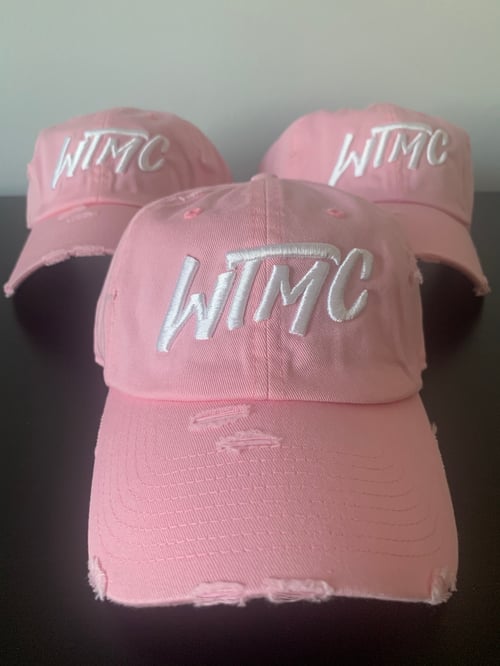 Image of WTMC Logo Pink Dad Hat
