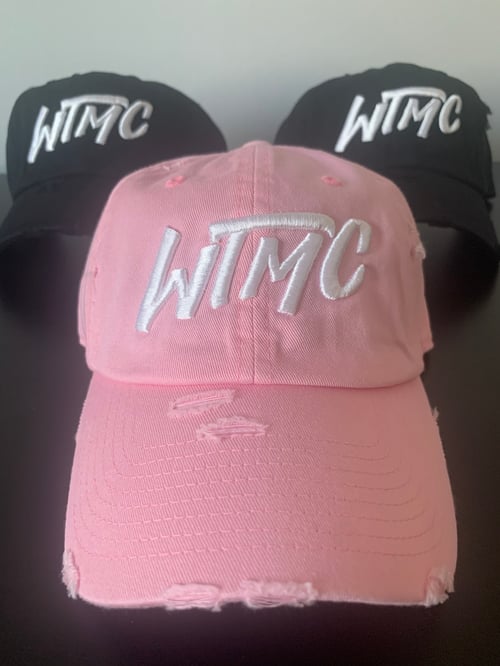 Image of WTMC Logo Pink Dad Hat