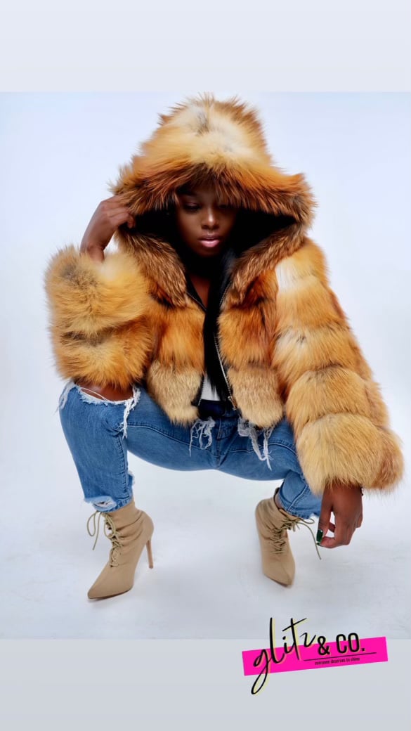 Image of FOX HOOD COAT