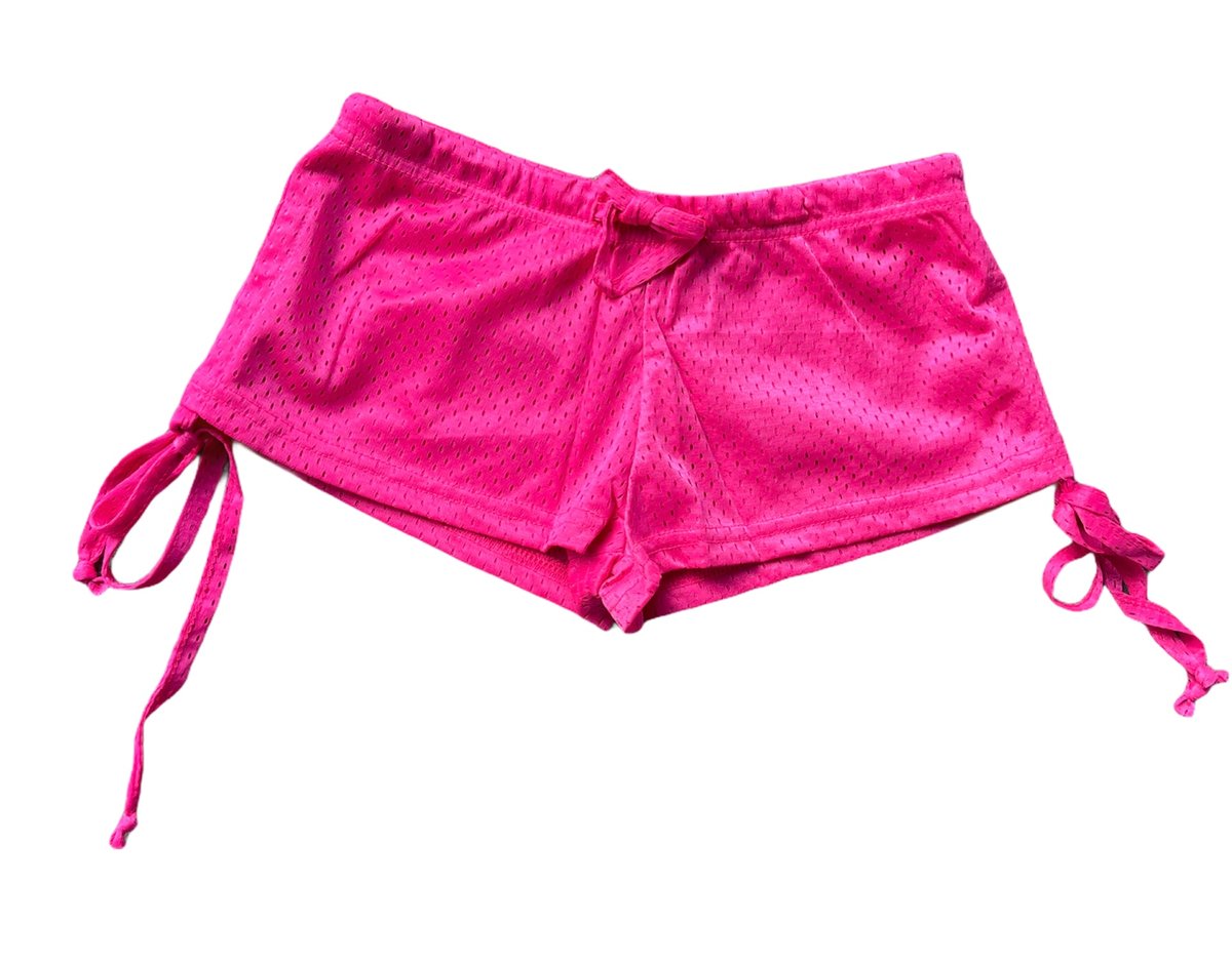 Jamaican pink batty rider shorts