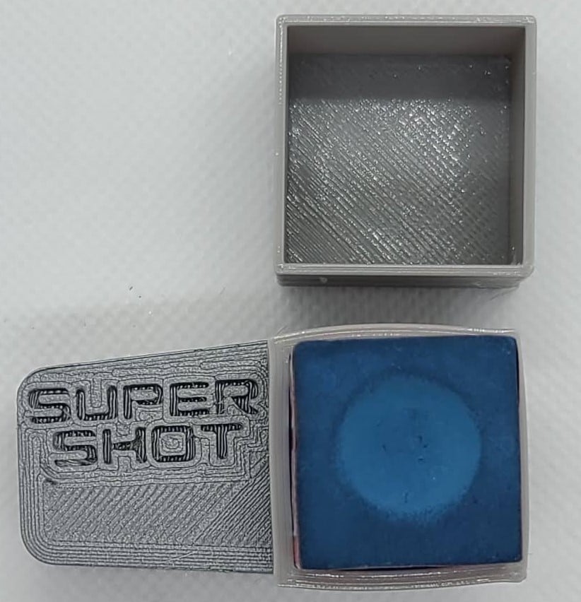 3D printed chalk belt holder for Square chalk Super Shot