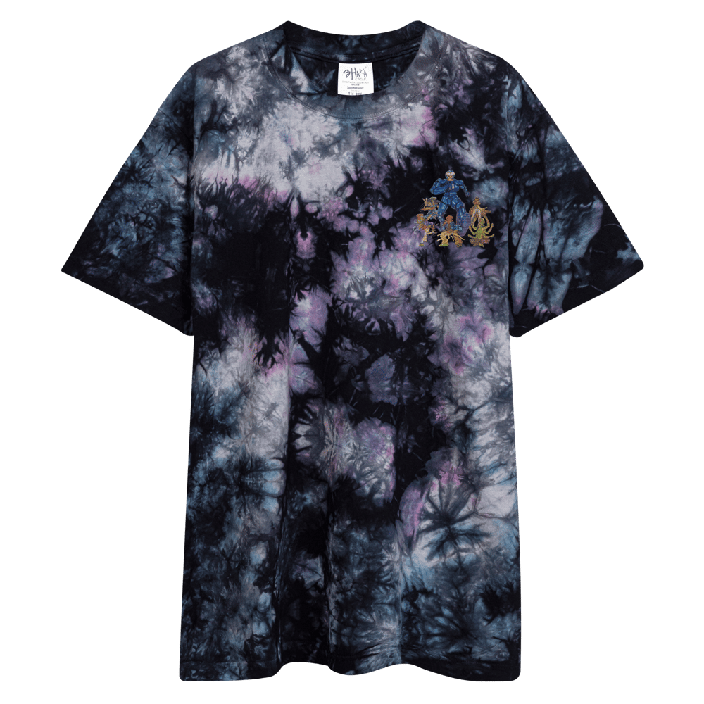 "KNOW THYSELF" SLO Tie-Dye Shirt [ART ILLUSTRATED BY GREGORY HAWKINS]